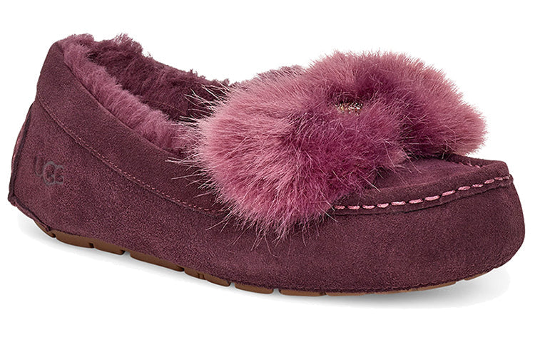 (WMNS) UGG Holiday Ansley Puff Bow 'Purple Red' 1103858-LGE