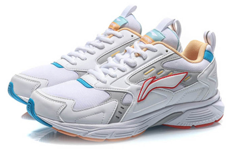 (WMNS) Li-Ning Retro Running 'White Light Blue' ARLQ012-1
