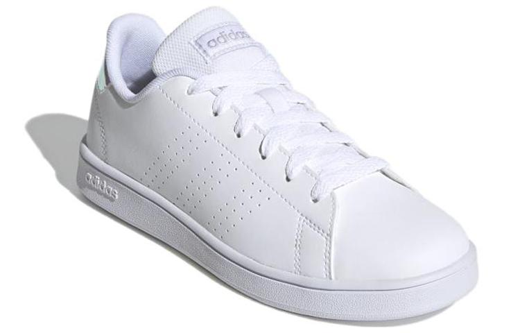 (PS) adidas Advantage Shoes 'Cloud White Silver Metallic' FY4624