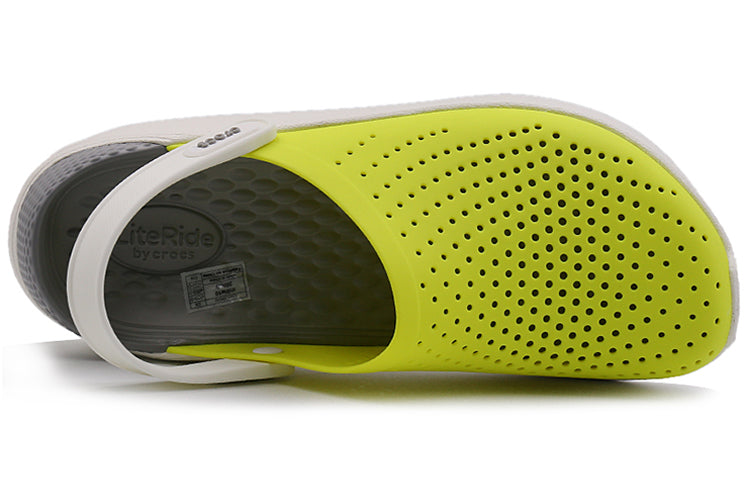 Crocs LiteRide Lazer Cut Clogs 'Yellow Beige' 204592-38L