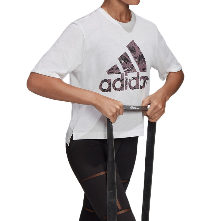 (WMNS) adidas IWD UNIV Tee 'White' GK5078