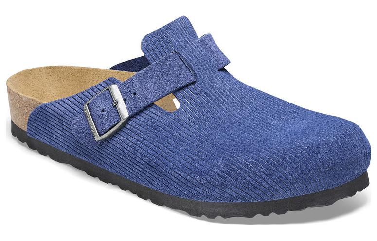 Birkenstock Boston Suede Embossed 'Indigo Blue' 1026203