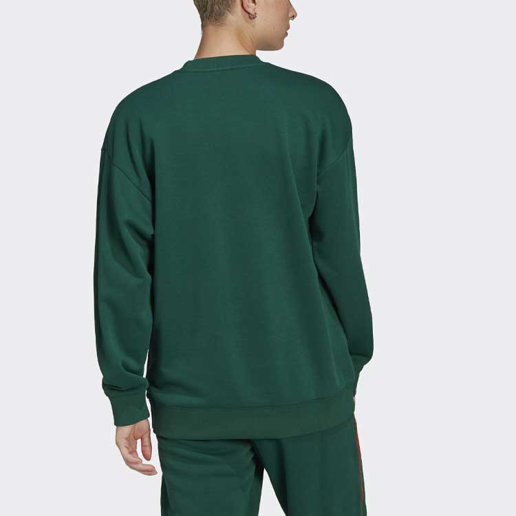 (WMNS) adidas Retro Luxury Crew Sweatshirt 'Green' HL0046