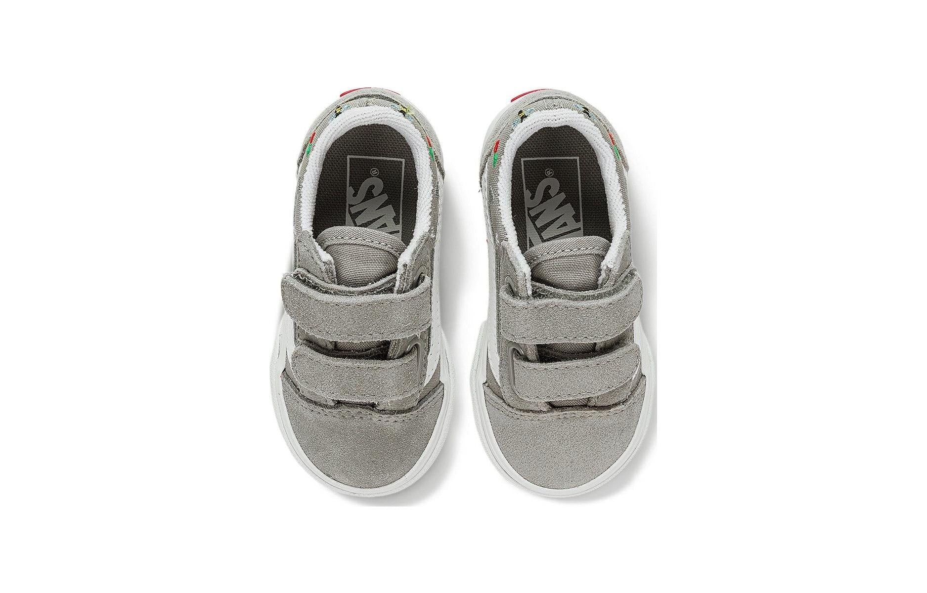 (TD) Vans Old Skool V Garden Party 'Grey' VN0A4VJJKAQ