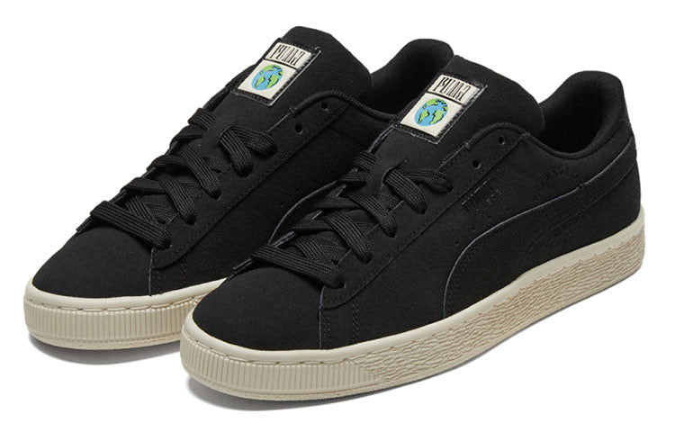 PUMA Unisex Suede Classic Low-Top Sneakers Black 384194-01