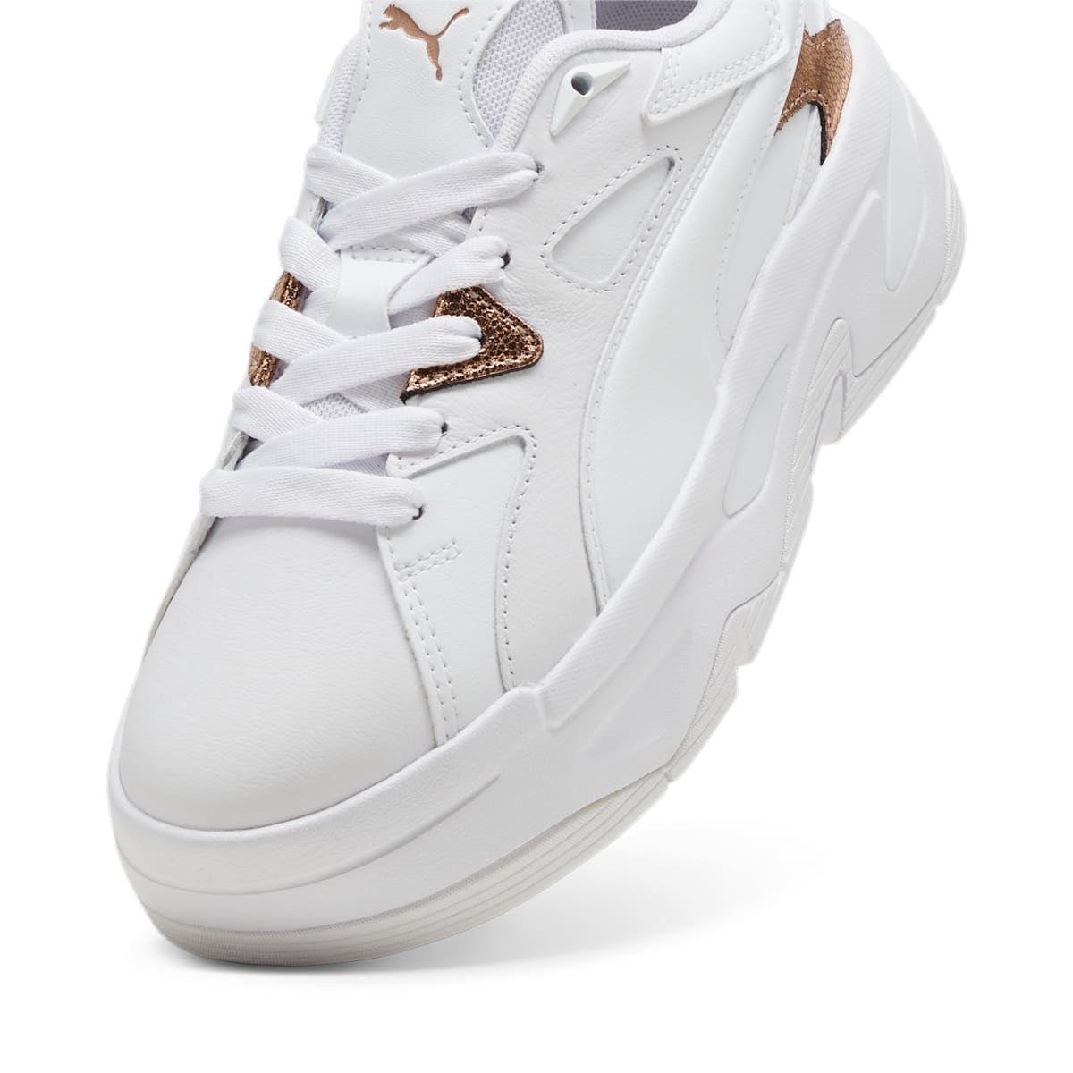 (WMNS) PUMA BLSTR Glam Sneakers 'White Copper' 396387-01