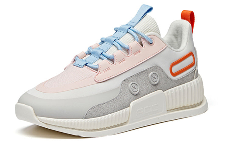 (WMNS) ANTA Life Series Sneakers 'Refuse Mediocrity Grey White' 122018888-1