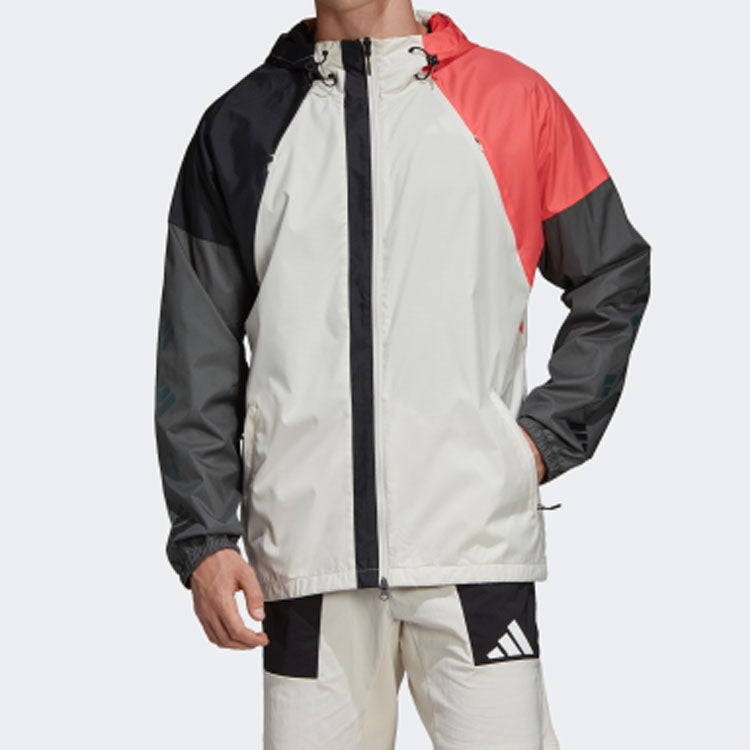 adidas Athletics Pack W.N.D. Jacket 'White' DW8495
