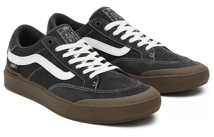 Vans Berle Low Tops Casual Skateboarding Shoes Unisex Black Brown VN0A5JIJACU