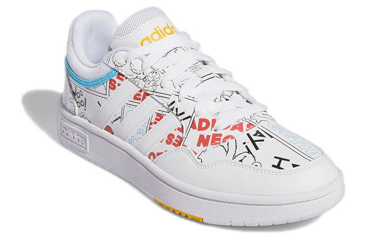 (WMNS) adidas Hoops 3.0 'White Black' GW6990