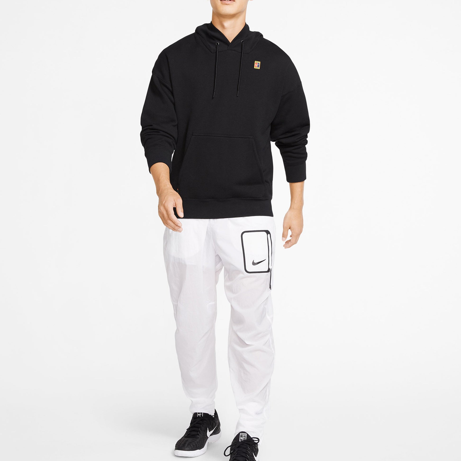 Men's Nike Court Loose Knit Tennis Black BV0761-010