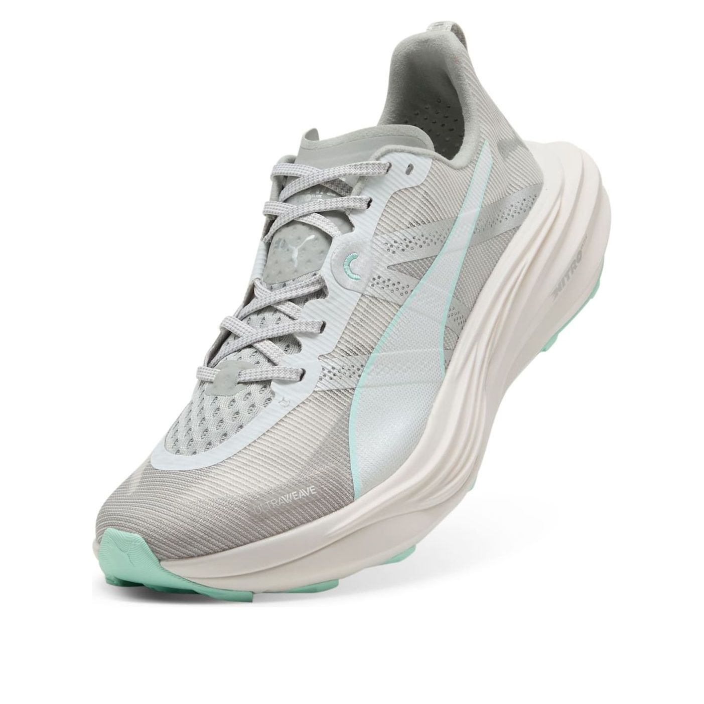 (WMNS) PUMA Deviate Nitro Elite Trail 'Light Grey Mint Green' 310468-03