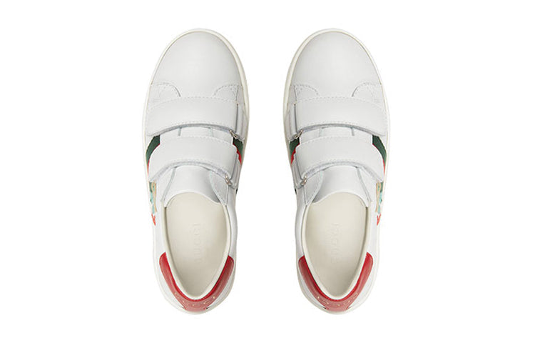 Gucci Ace Cat Embroidered Sneakers 'White Red' 665430-CPWB0-9082