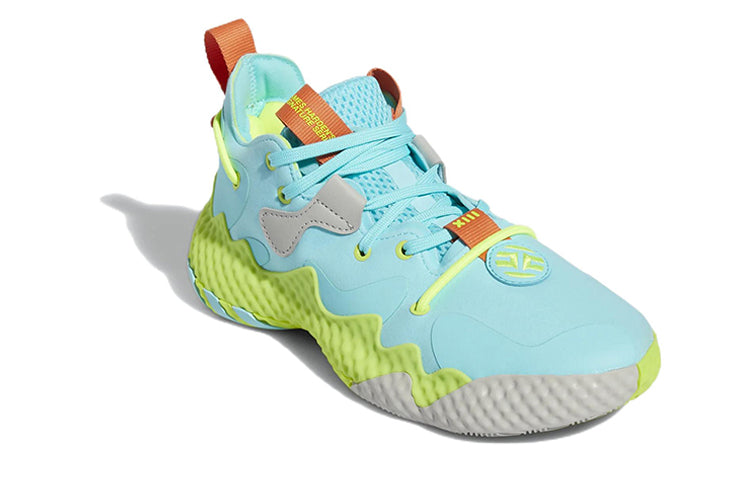 (GS) adidas Harden Volume 6 'Pulse Aqua Solar Yellow' GV8773