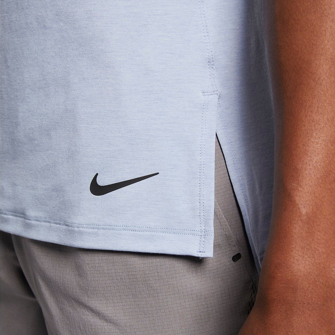 Nike Dri-Fit Transcend Short Sleeve T-Shirt 'Blue' AJ8797-460