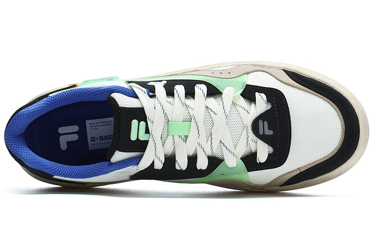 FILA FUSION Classic Skate Shoes 'Black White Blue' T12M322201FSP