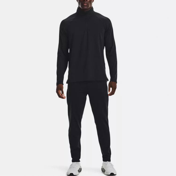 Under Armour Meridian Quarter Zip Pullover 'Black' 1378991-001