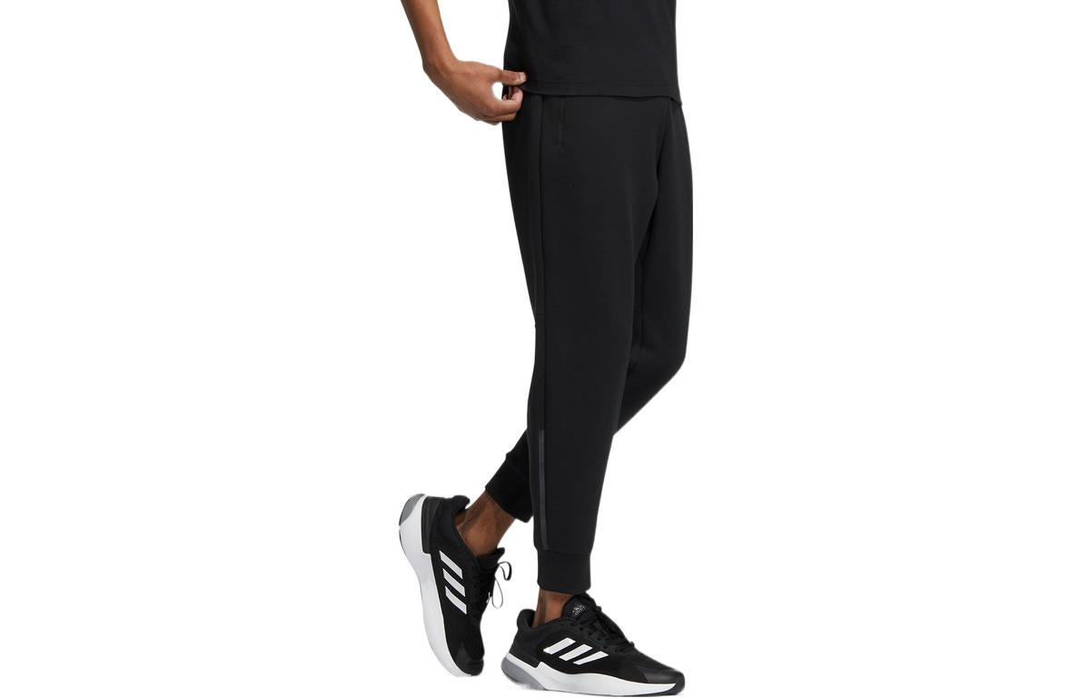 adidas Wuji loose waist pants 'Black' HN8962