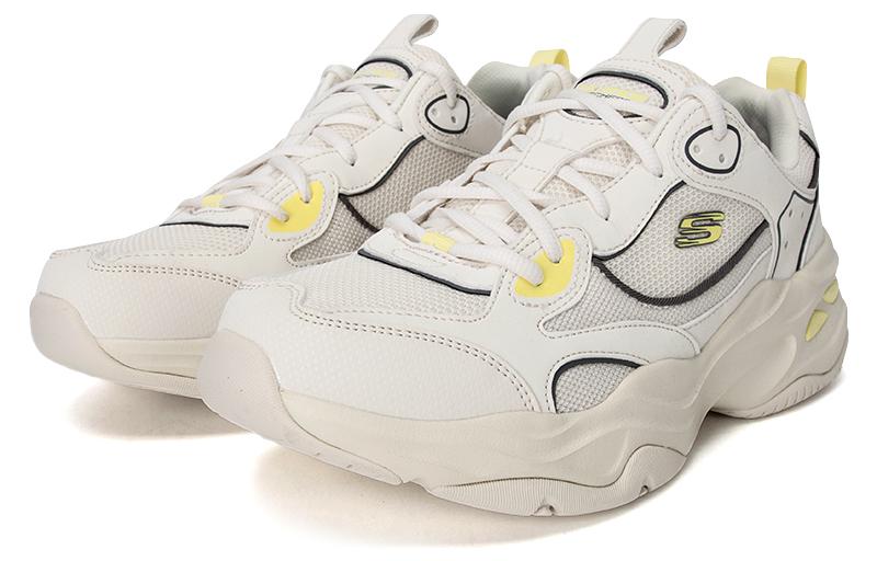 Skechers DLites 4.0 'Cream White Yellow' 894249-NTMT