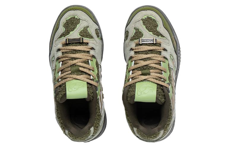 Li-Ning Moon White Dream Catching 'Olive Green' AGCS427-3