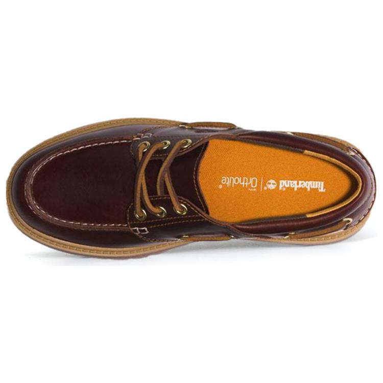 (WMNS) Timberland Premium Boat Shoes 'Brown' A2QDMW