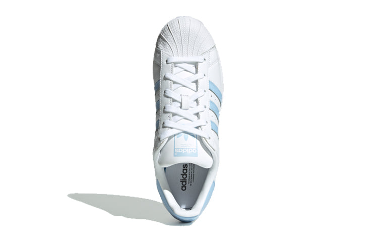 (WMNS) adidas Superstar 'White Glow Blue' EF9247