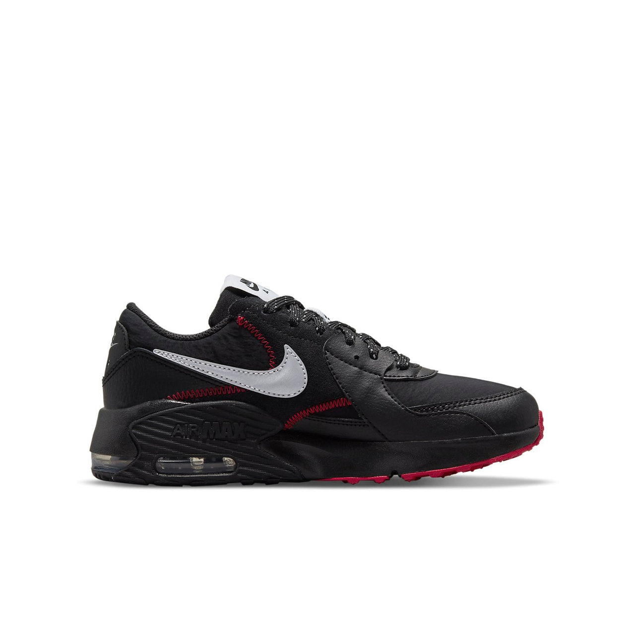 (GS) Nike Air Max Excee 'Black Sport Red' CD6894-016
