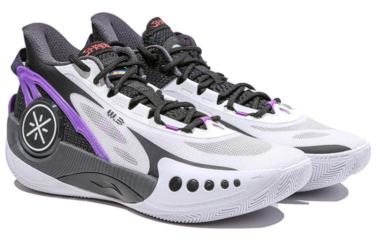 Li-Ning Wade Shadow 3 'Standard White Black Purple' ABPT009-1