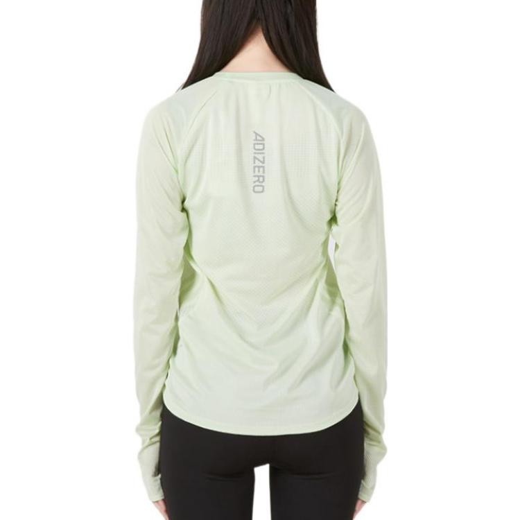 (WMNS) adidas Parley Adizero T-shirt 'green' HB9318