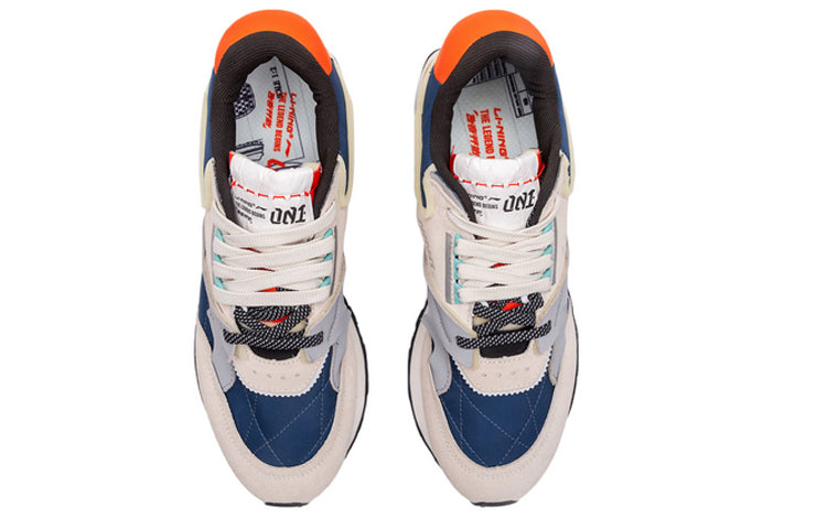 Li-Ning 001 Splicing Stylish 'Blue White Red' AGCP313-2