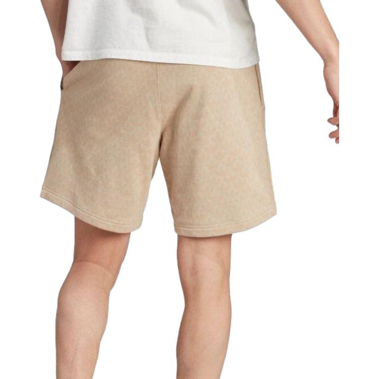 adidas Graphics Monogram Shorts 'Beige' IJ7460