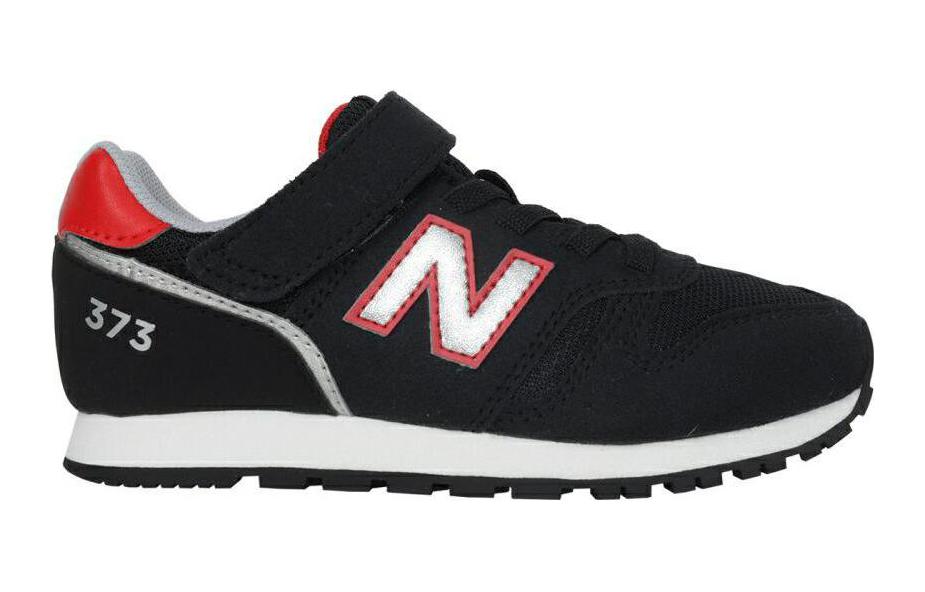 (GS) New Balance 373 Shoes 'Black White Red' YV373AA2