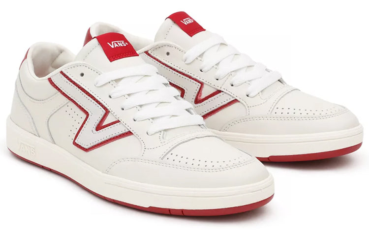Vans Lowland Cc Low-Top Sneakers White/Red VN0A4TZY7SW