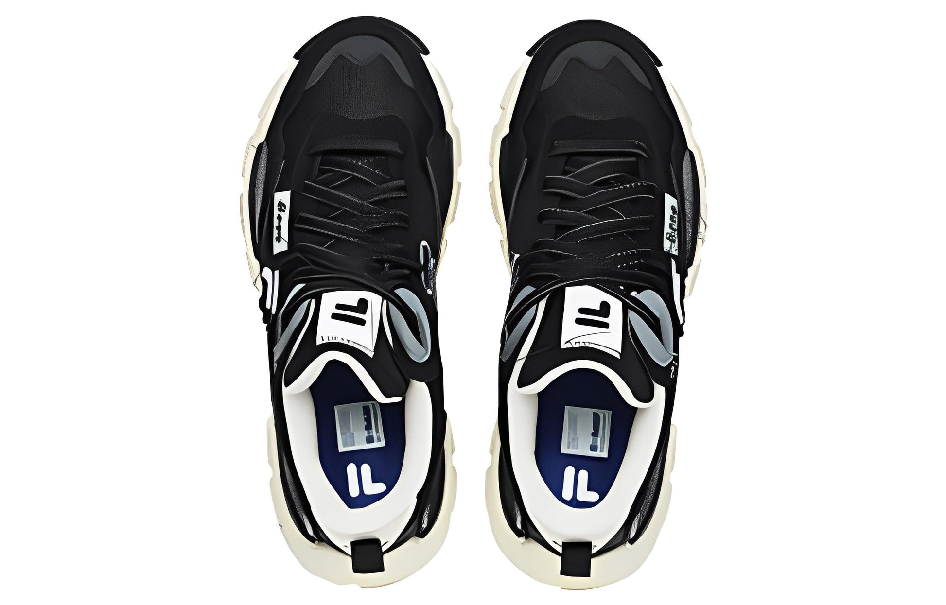 FILA FUSION x N21 BONE Sneakers 'Black White' T12M241203FBA