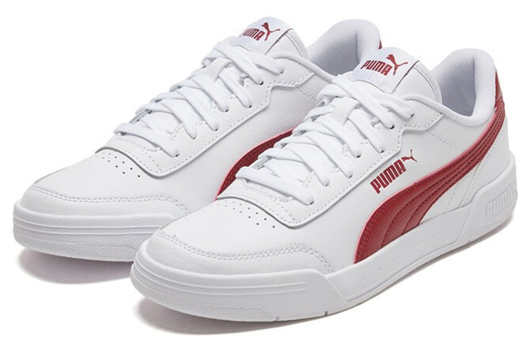 PUMA Caracal White Red Unisex 'White Red' 369863-18