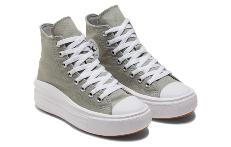 (WMNS) Converse Chuck Taylor All Star Move Platform High 'Seasonal Color - Slate Sage Gum' A00562C