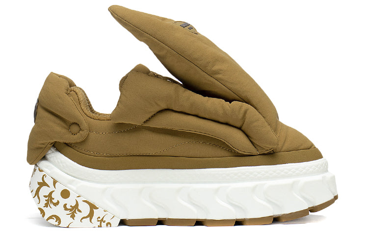 (WMNS) Li-Ning CouterFlow x Haizhen Wang Classic Leisure Shoes 'Olive Green' AGCS226-1