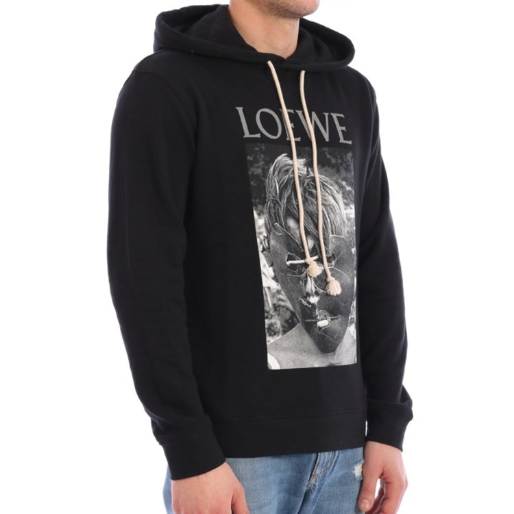 Men's LOEWE Mask Printing Black H6109730PC-1100