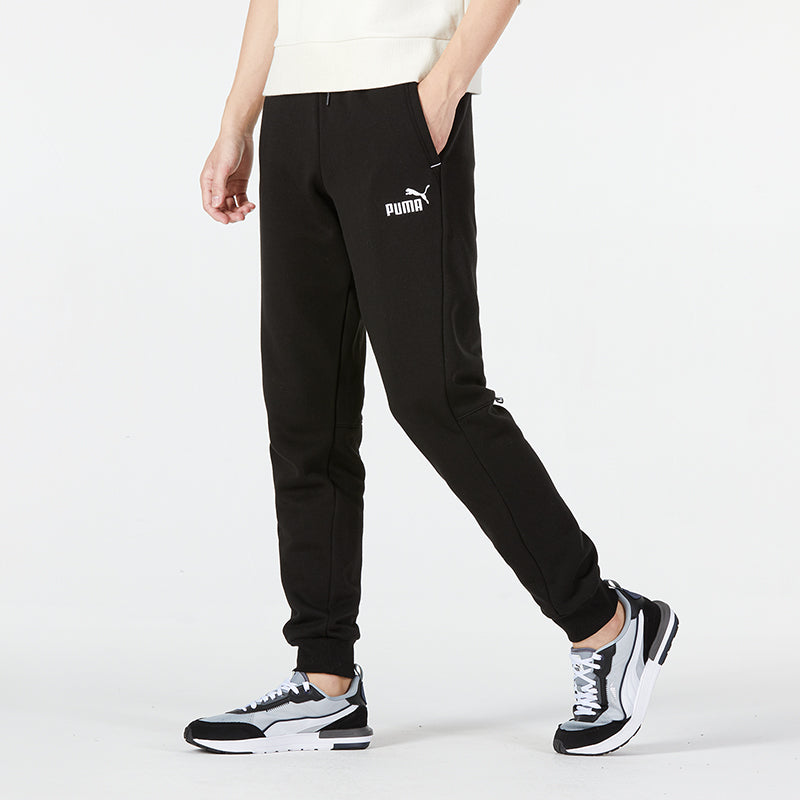 PUMA Power Sweatpants FL Logo 'Black' 672511-01