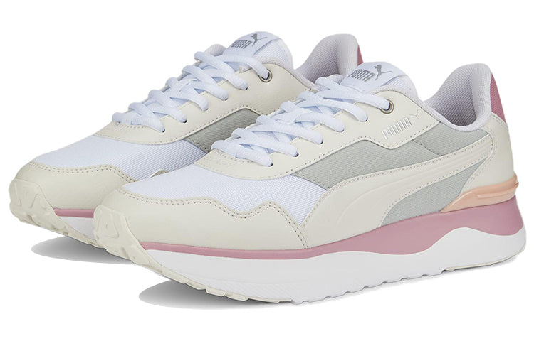 (WMNS) PUMA R78 Voyage 'White Gray Pink' 380729-19