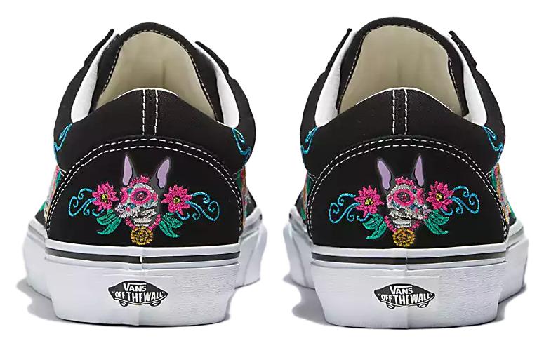 Vans Old Skool Dia De Los Muertos 'Black' VN000D3HBP7