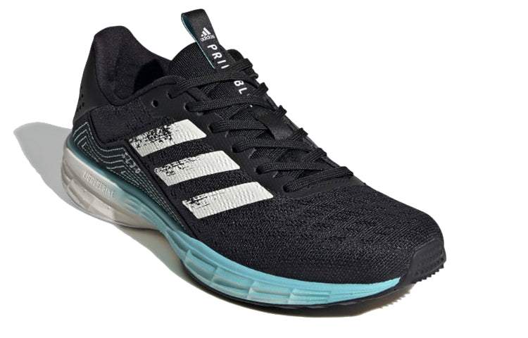 (GS) adidas SL20 Primeblue J 'Black White Blue' FU6950
