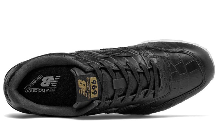 (WMNS) New Balance W-LIFESTYLE 'Black Leather' WR996CRB