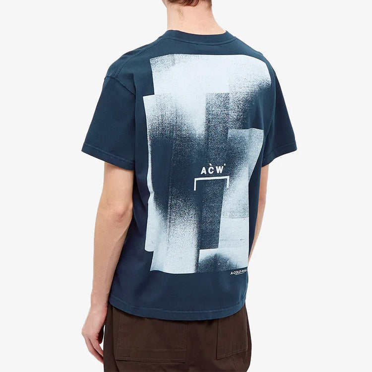 A-COLD-WALL* Signature Graphic T-shirt 'Navy' ACWMTS039-NAVY