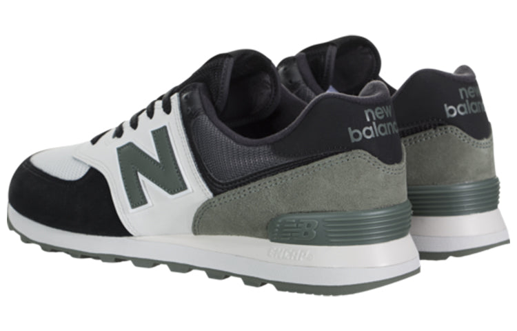 New Balance 574 Series Low-Top Black/White/Grey ML574JHU