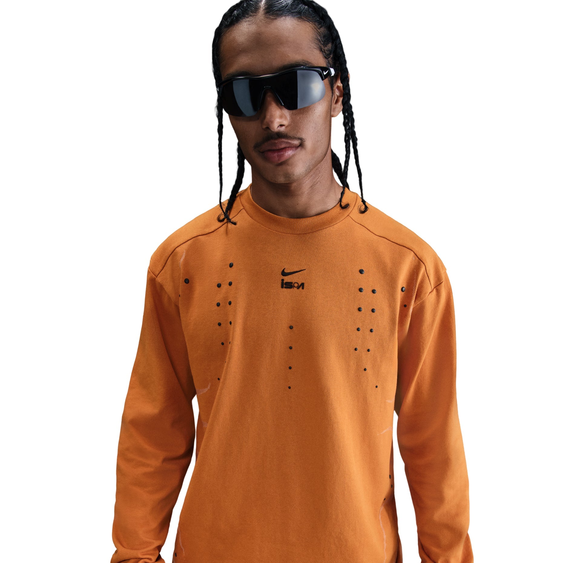 Nike ISPA Long Sleeve T-shirt Asia Sizing 'Monarch' HJ9087-813