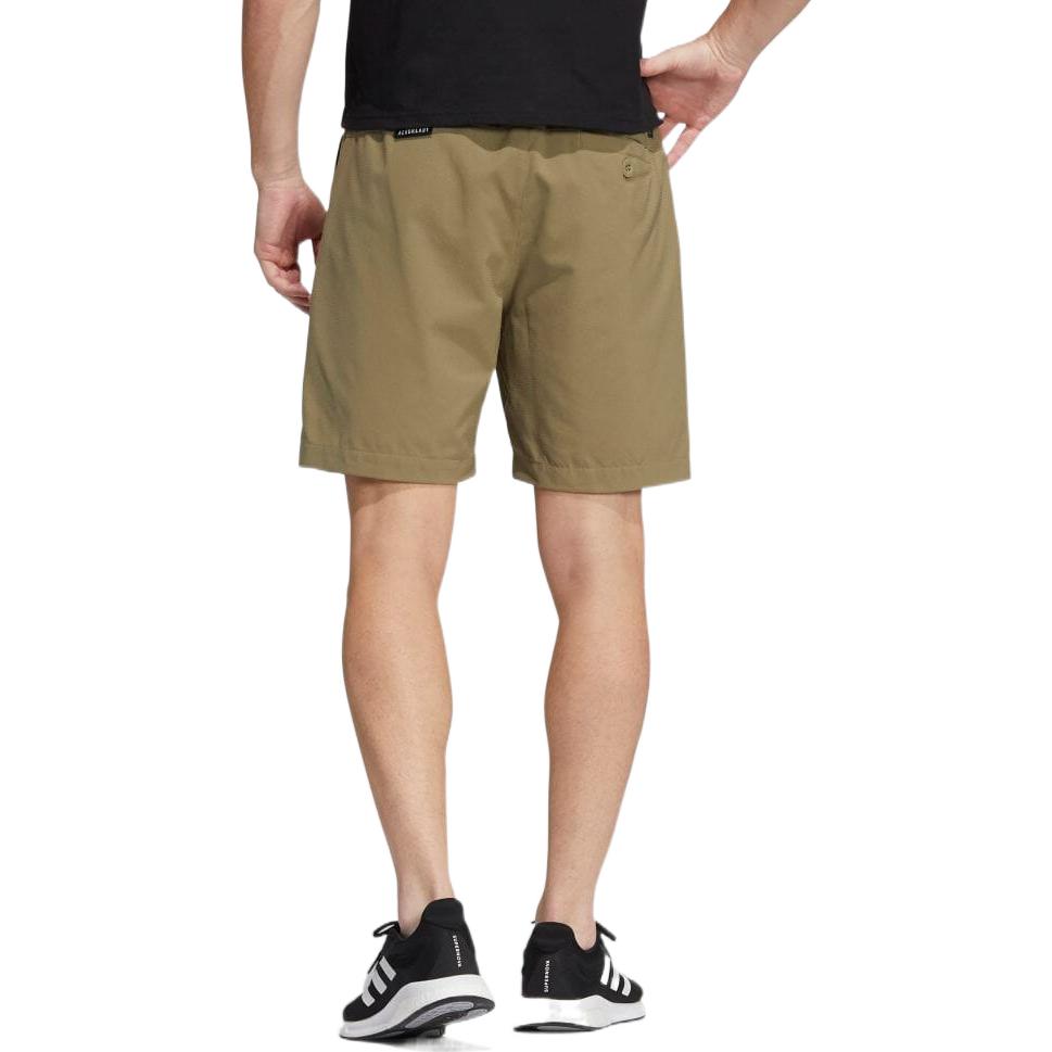 adidas Solid Color Straight Casual Shorts Japanese Version Men's Olive HD0025