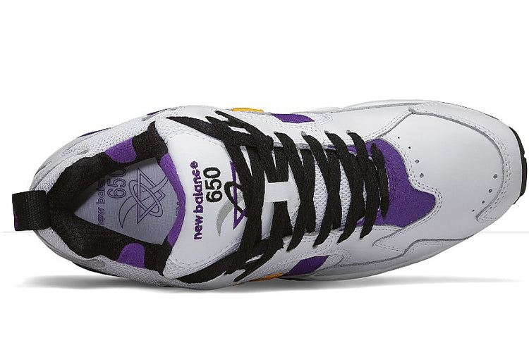 New Balance CLASSIC RUNNING 'White Purple Yellow' ML650WNW