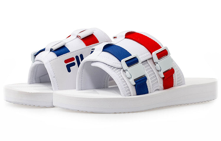 (WMNS) Fila Capri Sports Slipper White/Red/Blue T12W024601FWT