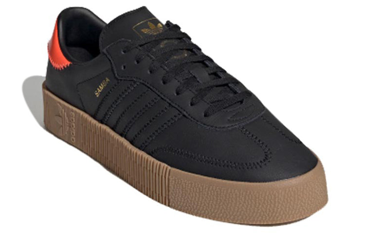 (WMNS) adidas SambaROSE 'Black' EE7156